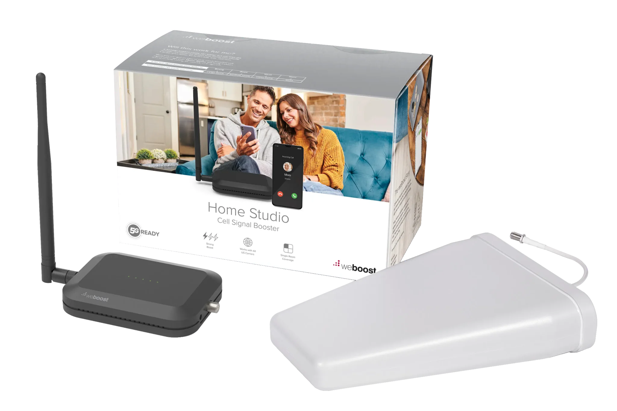 Wilson Electronics weBoost Installed Home Complete Retail Kit - Cell Phone Signal Booster for Better Indoor Reception | Perfect for Rural Homes, Offices & Remote Work