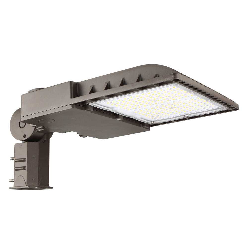 Konlite LED Area Light 200W Type III 25,500 Lumens 4000K 120-277V (750W Equivalent) - High Bay Lighting for Warehouses, Factories & Outdoor Commercial Spaces