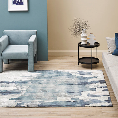 Premium Cape Brett Marine Area Rug 200cm x 300cm (6.6ft x 9.8ft) - Water-Resistant Indoor/Outdoor Rug for Living Room, Bedroom, Deck or Patio