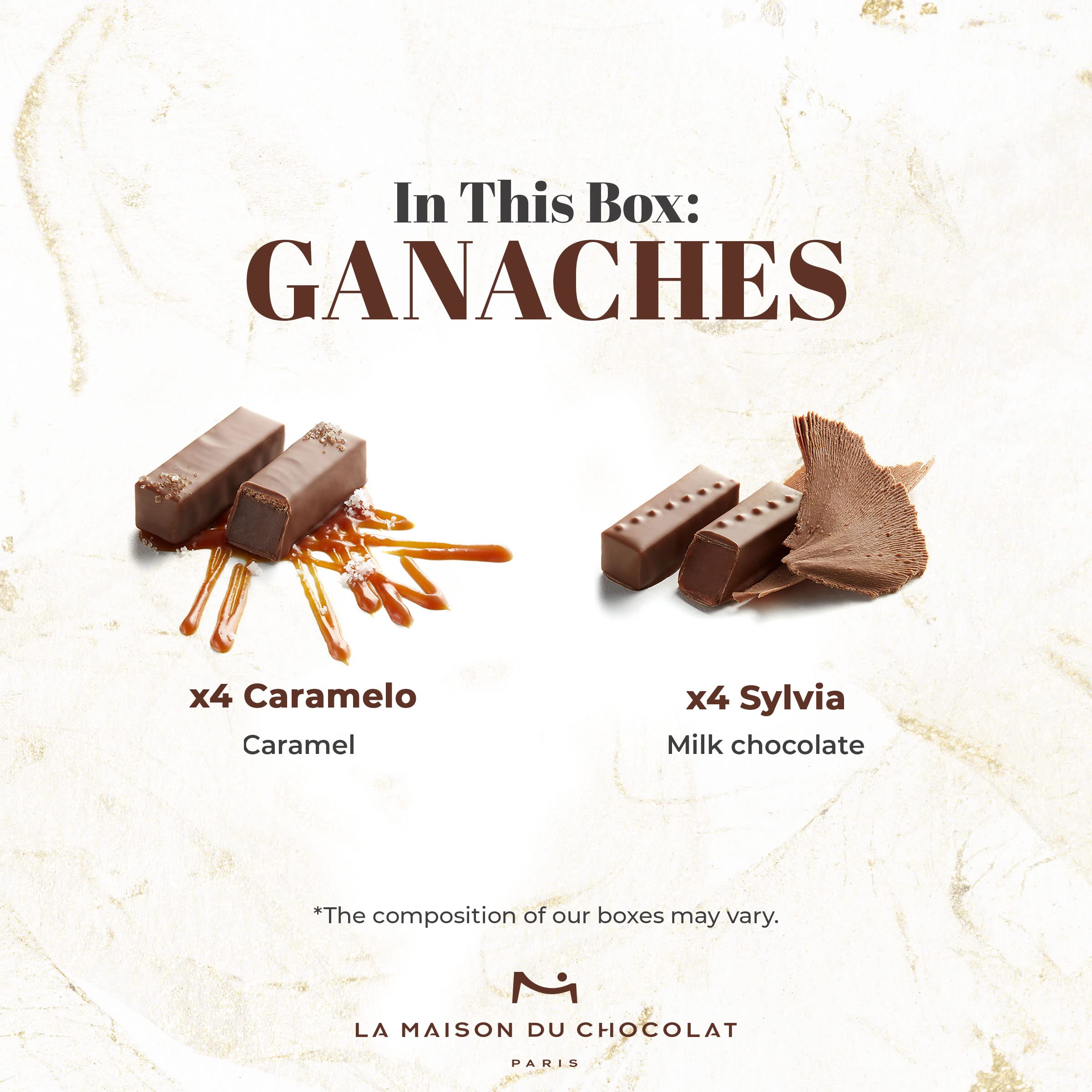 La Maison Du Chocolat Premium Milk Chocolate Gift Box - 24pcs Gourmet French Chocolates | Luxury Chocolate Assortment for Gifts, Parties & Special Occasions