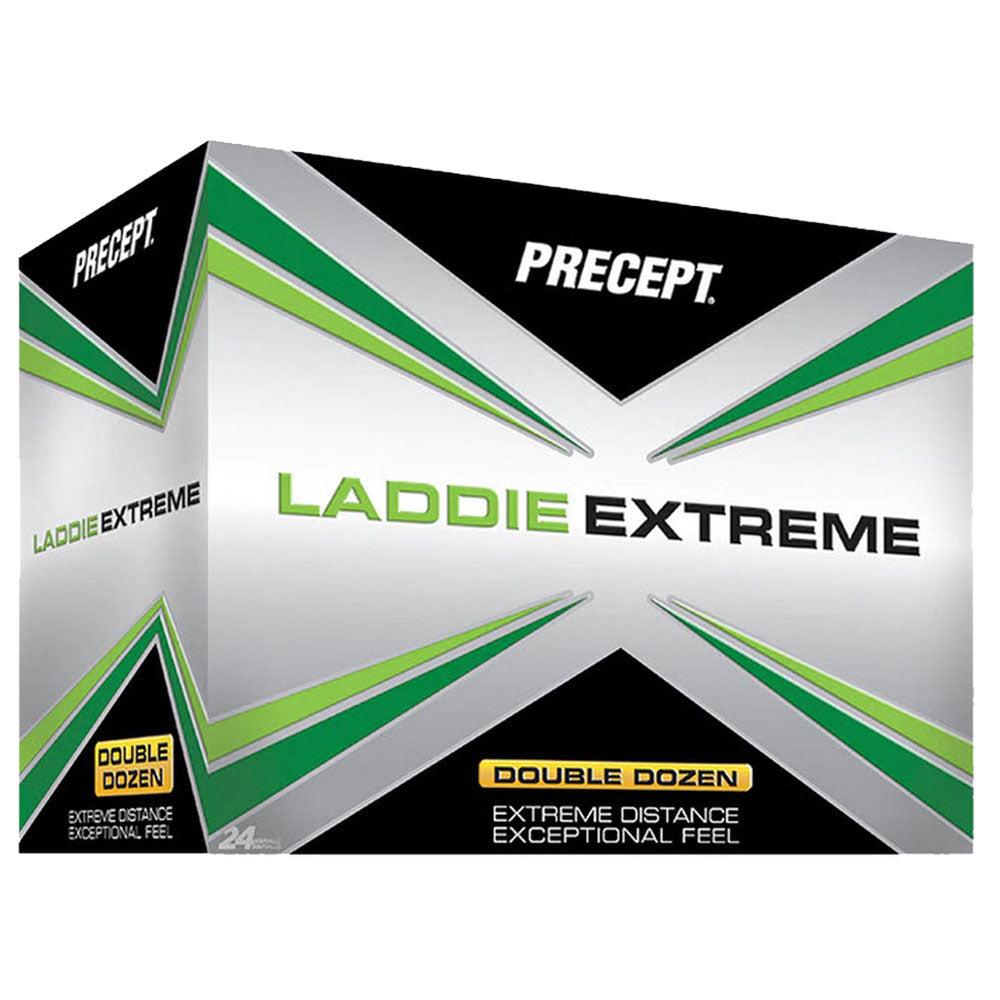 Bridgestone Laddie Extreme Golf Balls 24 Pack - High Performance Golf Balls for Distance & Control | Perfect for Practice Rounds & Casual Play