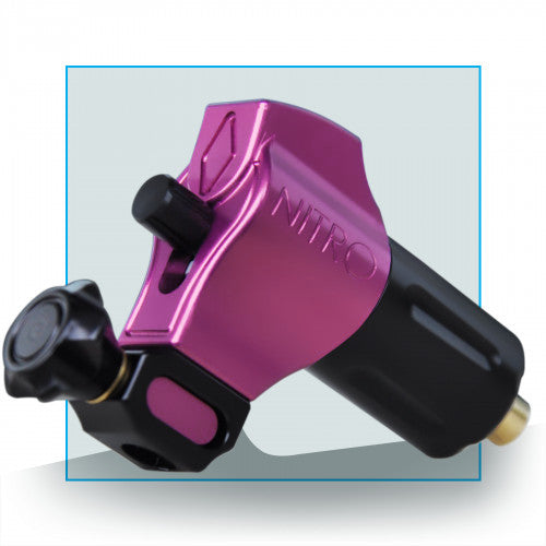 Professional Golden Tattoo Machine - Nitro Pro Enya Rotary Tattoo Pen for Artists | Perfect for Studio, Home & Travel Tattooing
