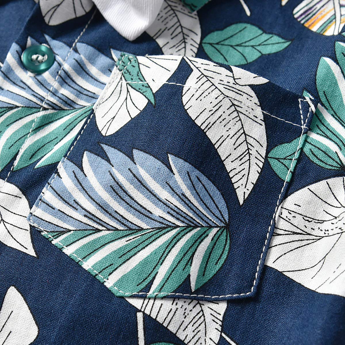 Stylish Boys Summer Outfit Set - Short Sleeve Shirt & Shorts Suit for Kids | Gentlemen Casual Daily Wear | Perfect for Playdates, School & Family Outings