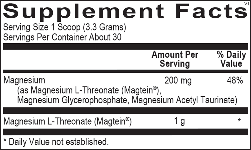 OrthoMolecular Products CereMag - Premium Brain Health Supplement for Memory & Focus - Ideal for Students, Professionals & Seniors