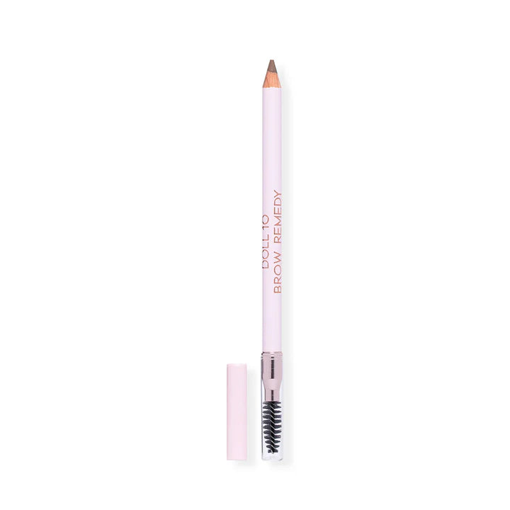 Doll 10 Brow Remedy Precision Powder Pencil - Waterproof Eyebrow Pencil for Natural Looking Brows - Perfect for Everyday Makeup & Professional Use