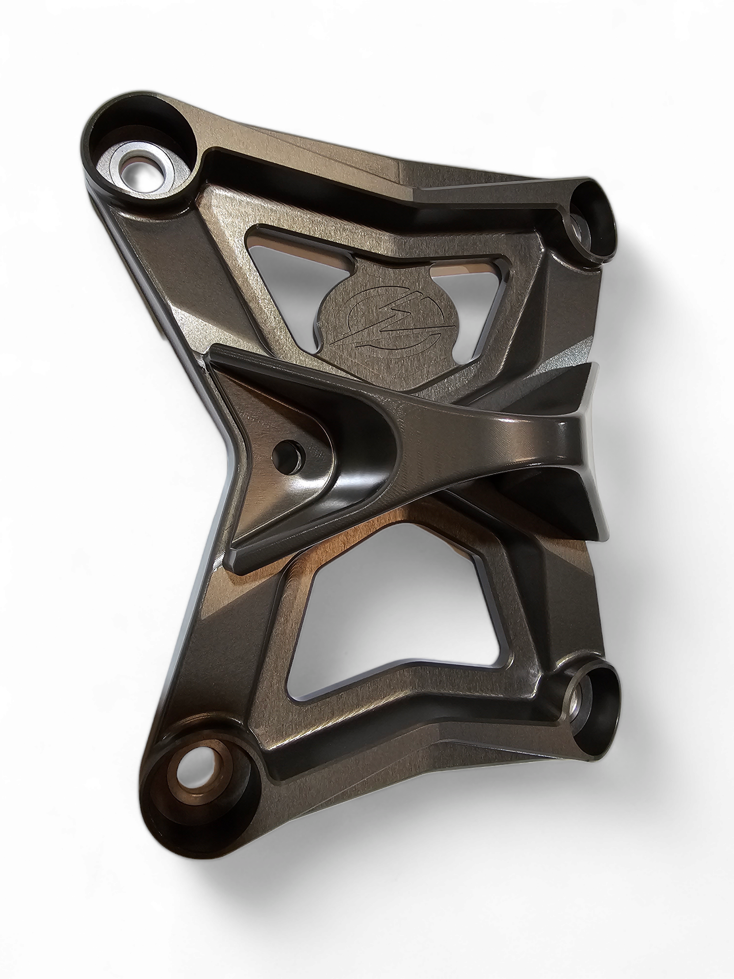 2020-2024 Polaris RZR Pro XP Heavy-Duty Radius Rod Plate with Tow Hook - Gunmetal Finish (RRP610027) - Off-Road Protection & Recovery Accessory for UTV Adventures