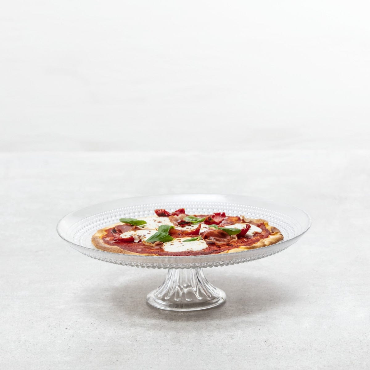Fortessa Jupiter 13-Inch Elegant Glass Cake Stand for Weddings, Birthdays & Dessert Displays – Perfect for Party Decor & Baking Showcase