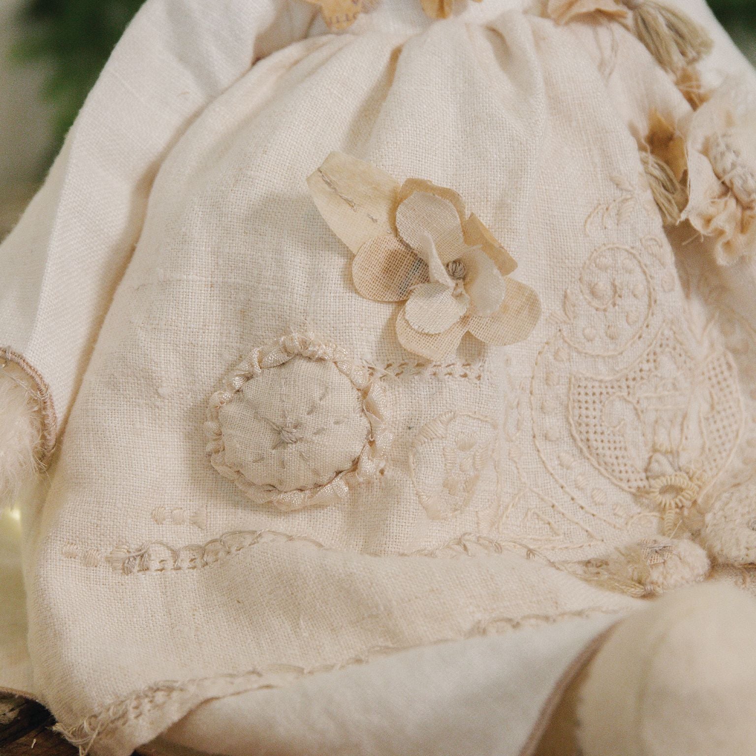 Handcrafted Cream Mohair Bunny Plush Toy - Ella Elegant by Hutch Studio - Perfect for Nursery Decor, Baby Shower Gifts & Collectible Stuffed Animals
