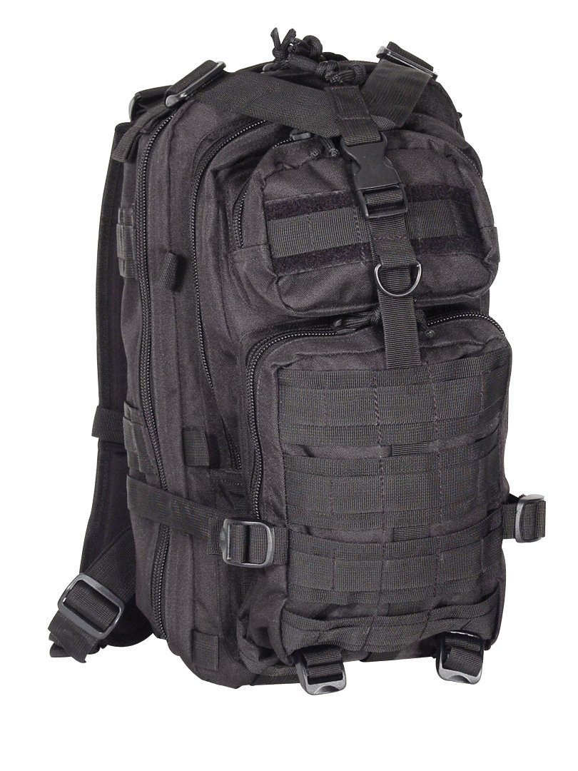 Best Prepper Supplies & Survival Gear - Fully Stocked Tactical First Aid Backpack (Black) for Emergency Preparedness, Outdoor Adventures & Camping