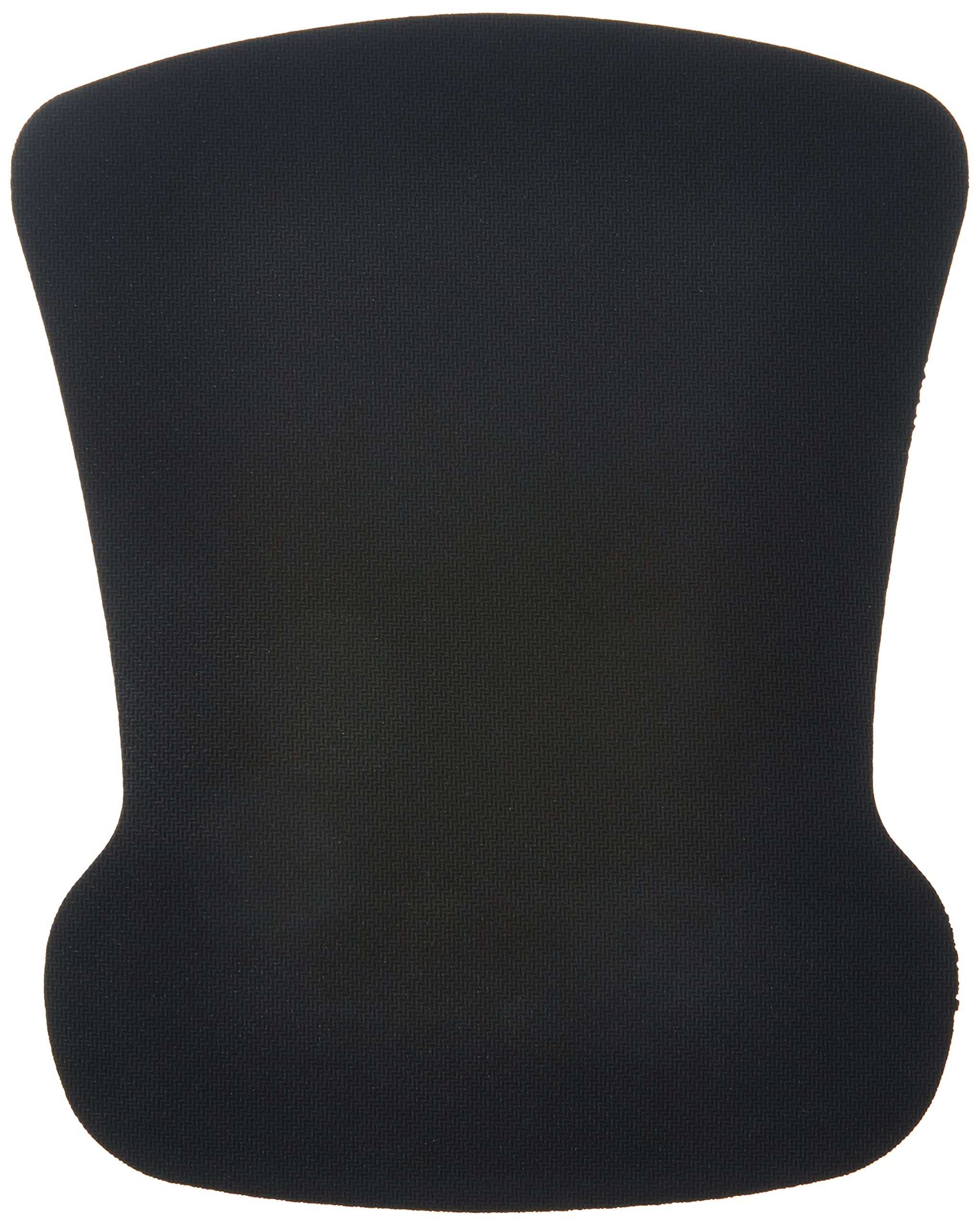 Amazon Basics Rectangular Gel Computer Mouse Pad with Wrist Support - Small Size, 20-Pack, Black - Ergonomic Office & Gaming Accessory for Comfortable Wrist Rest