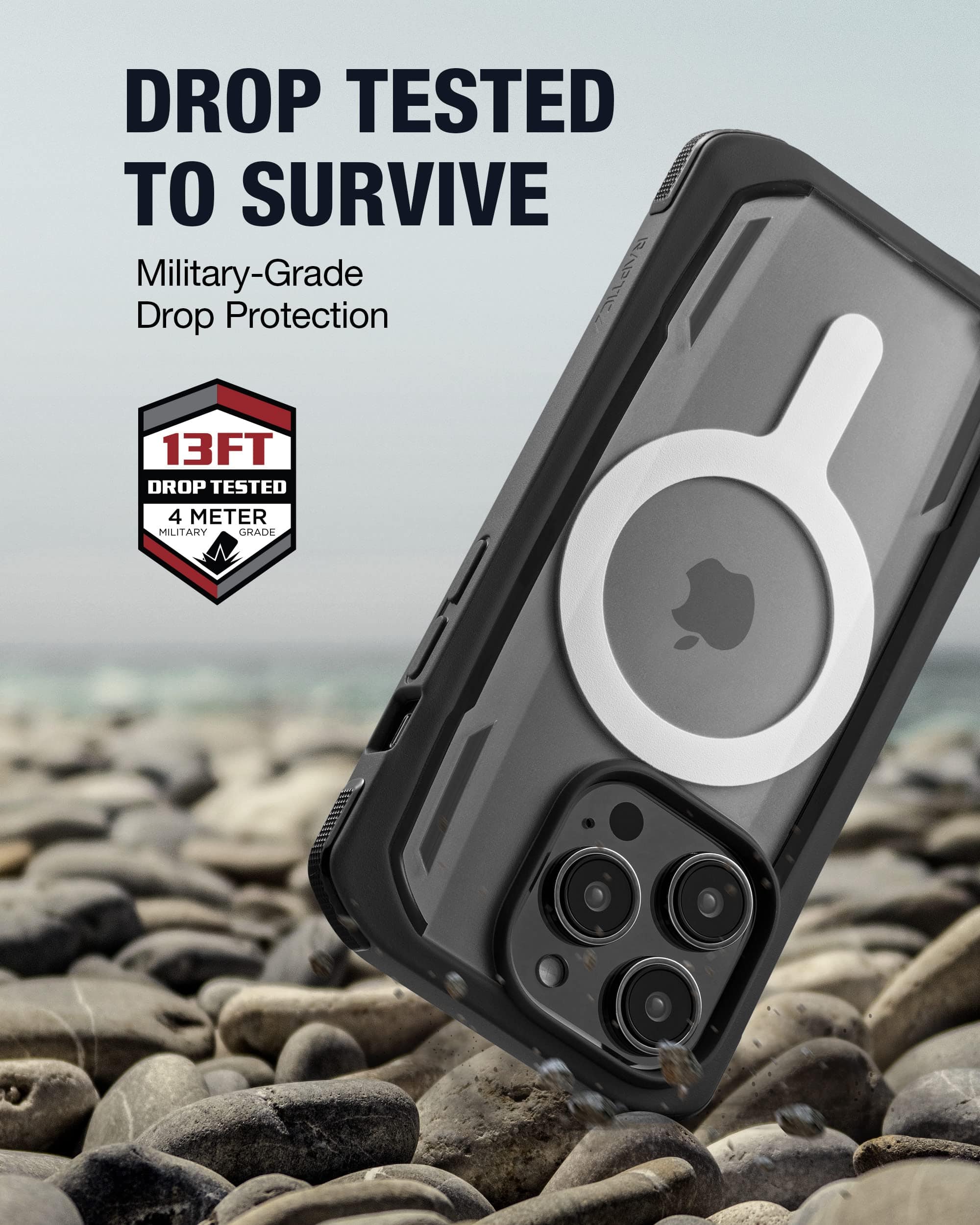 iPhone 14 Pro Case with MagSafe - Shockproof & Anti-Scratch Protective Cover | Compatible with Wireless Charging | Perfect for Travel, Work & Outdoor Activities