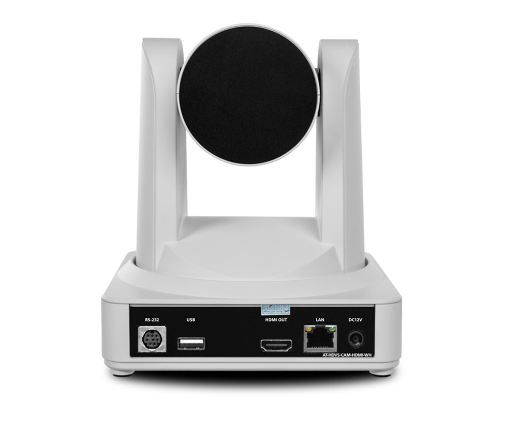 Atlona® AT HDVS CAM HDMI WH PTZ Camera - Professional HDMI Output & USB Connectivity for Live Streaming, Video Conferencing & Broadcast Studios