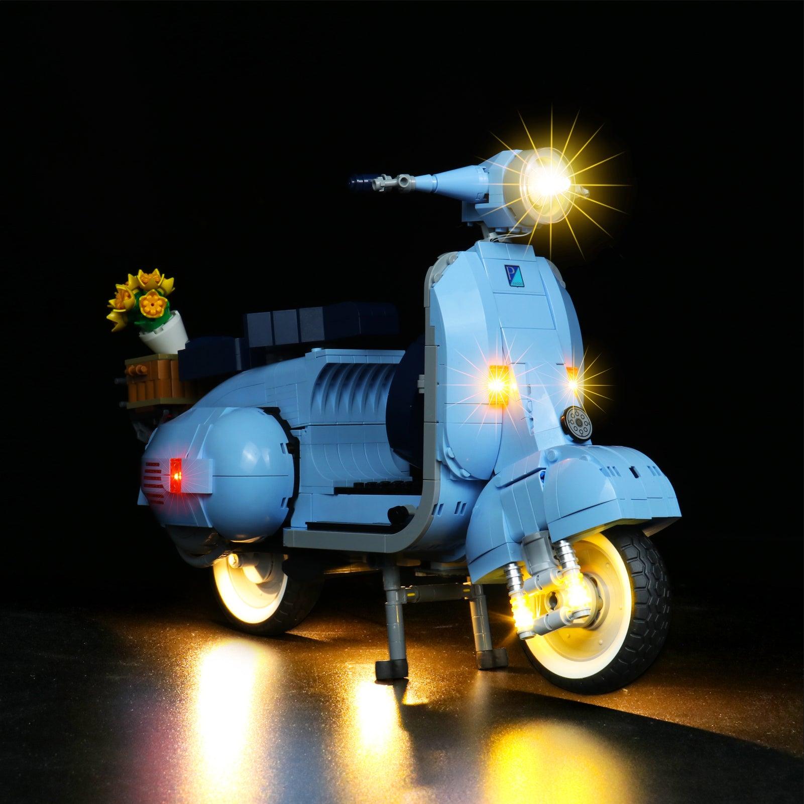 Best Light Kit for Lego Technic Vespa 125 (10298) Model - Enhance Your Lego Vespa with Realistic LED Lighting for Display & Nighttime Play