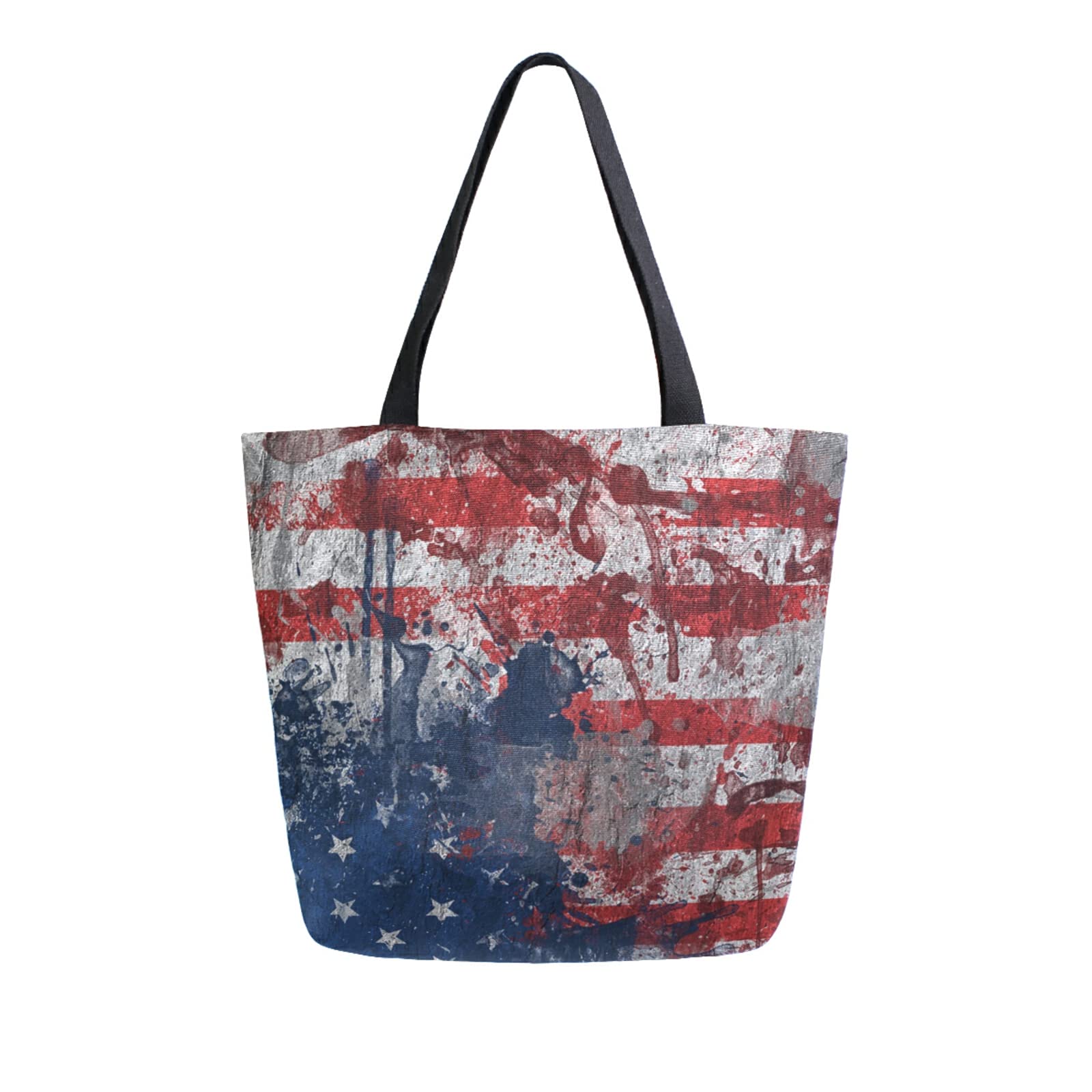 Large Cotton Canvas Tote Bag for Women - Reusable Shopping Grocery Shoulder Bag | Heavy Duty Multipurpose Handbag for Outdoors, School, Travel & Weekender | Eco-Friendly Casual Beach & Work Tote