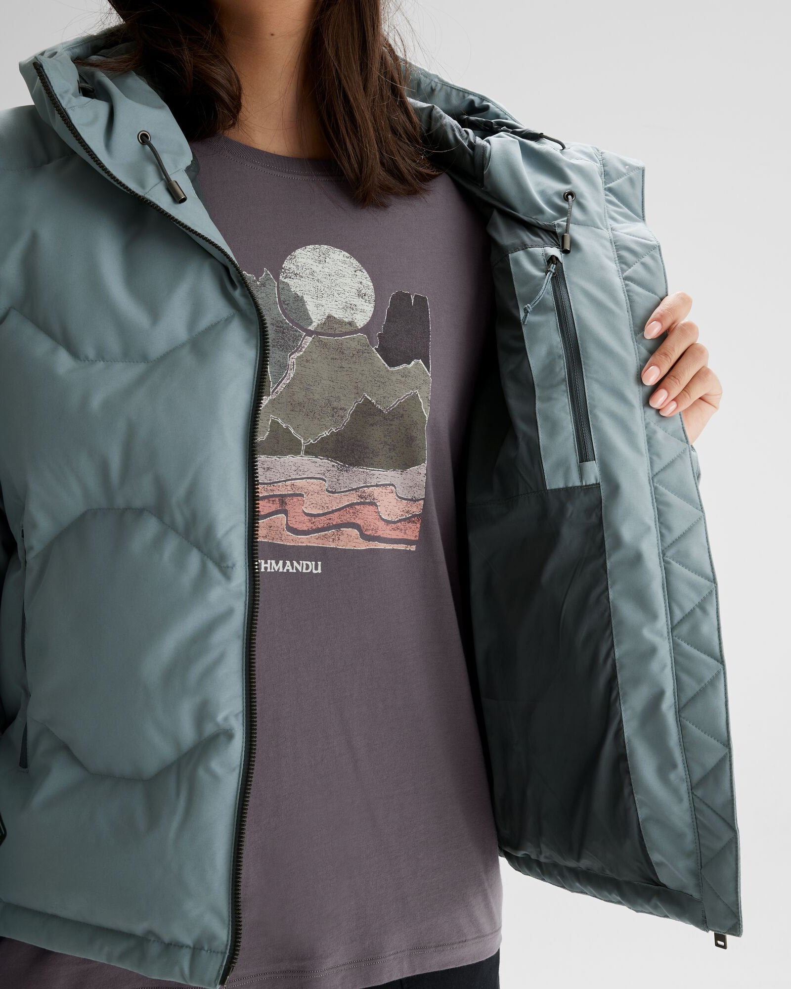 Women's Frisco X Hooded Down Jacket - Lightweight Warm Winter Coat with Water-Resistant Shell | Perfect for Outdoor Activities, Skiing & Cold Weather Fashion
