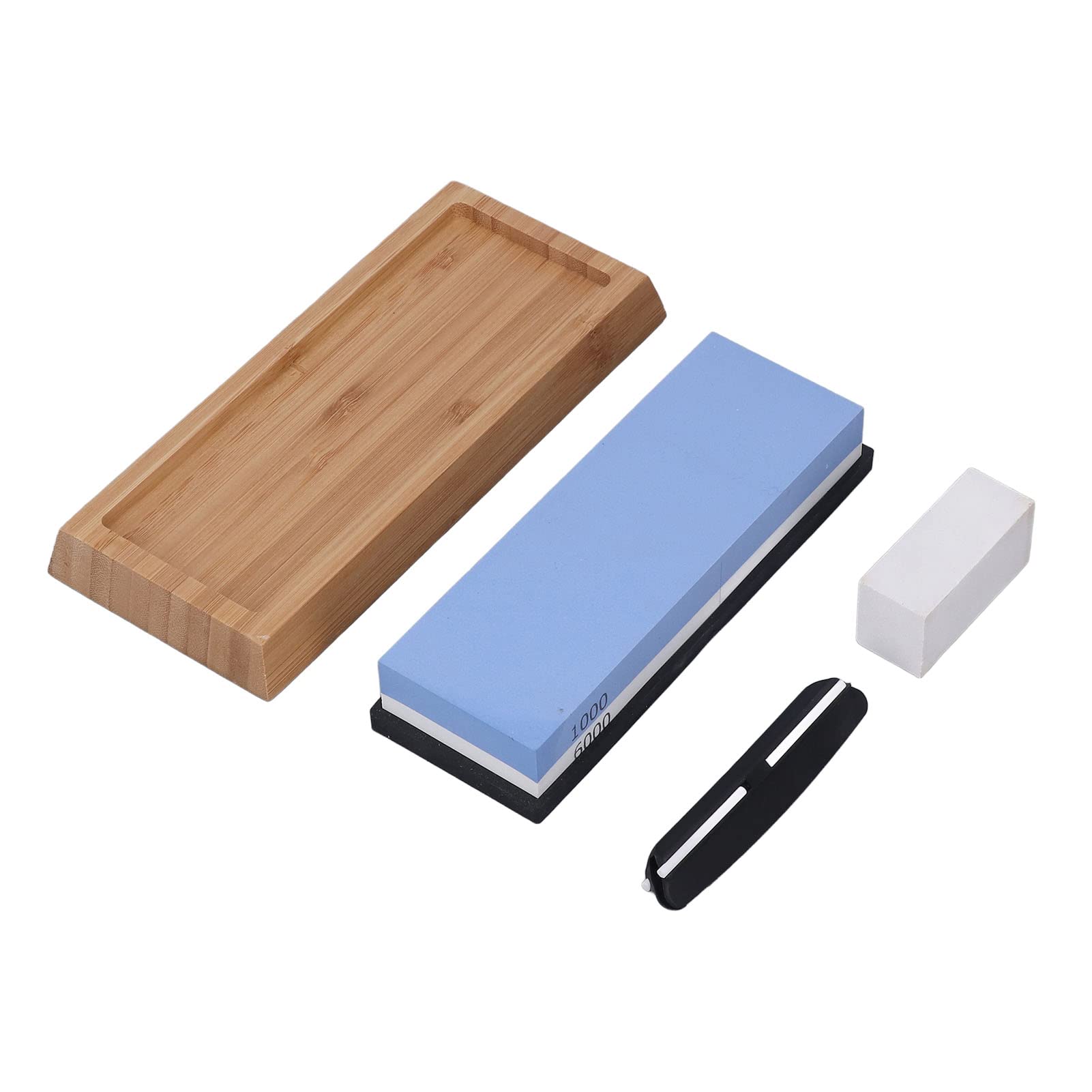 Premium Tgoon Sharpening Stone - 1000/6000 Grit Dual-Sided Knife Sharpener Tool with Easy Assembly for Kitchen Knives, Hunting & Pocket Blades - Perfect for Home Chefs & Outdoor Enthusiasts