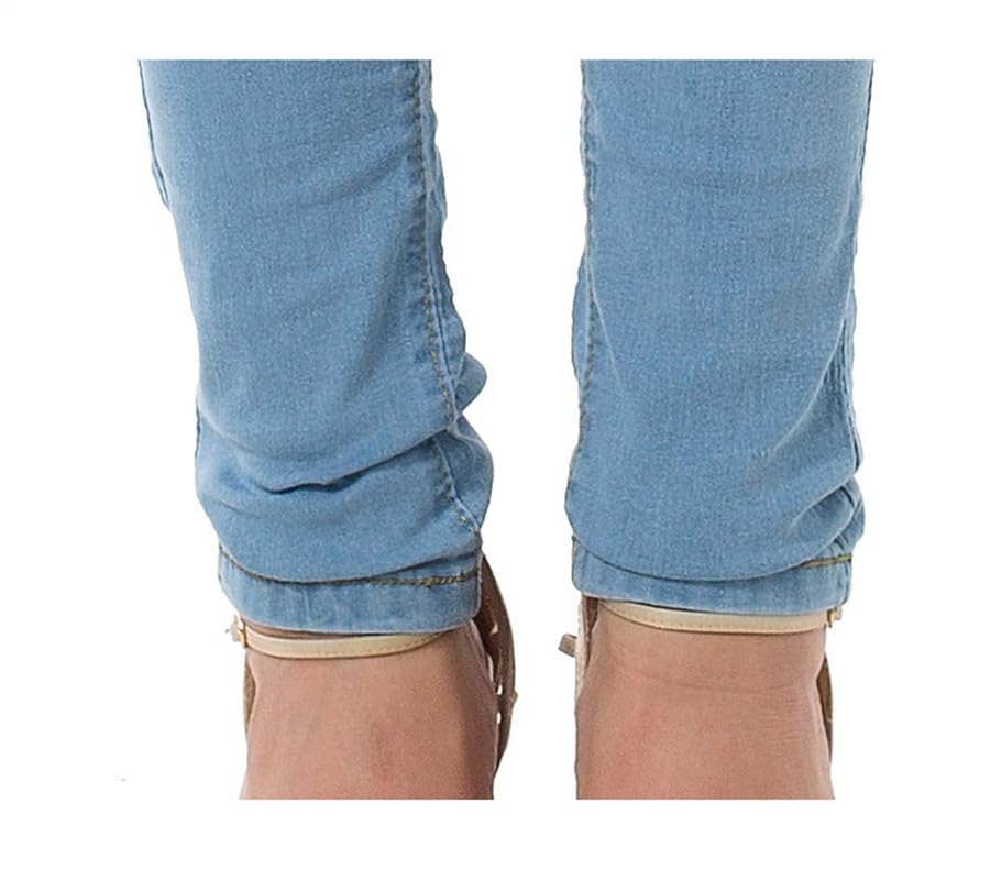 Andongnywell Women's High Rise Stretch Skinny Jeans - Pull On Butt Lifting Denim Pants for Juniors | Comfortable & Flattering Fit for Casual Wear, Office & Night Out
