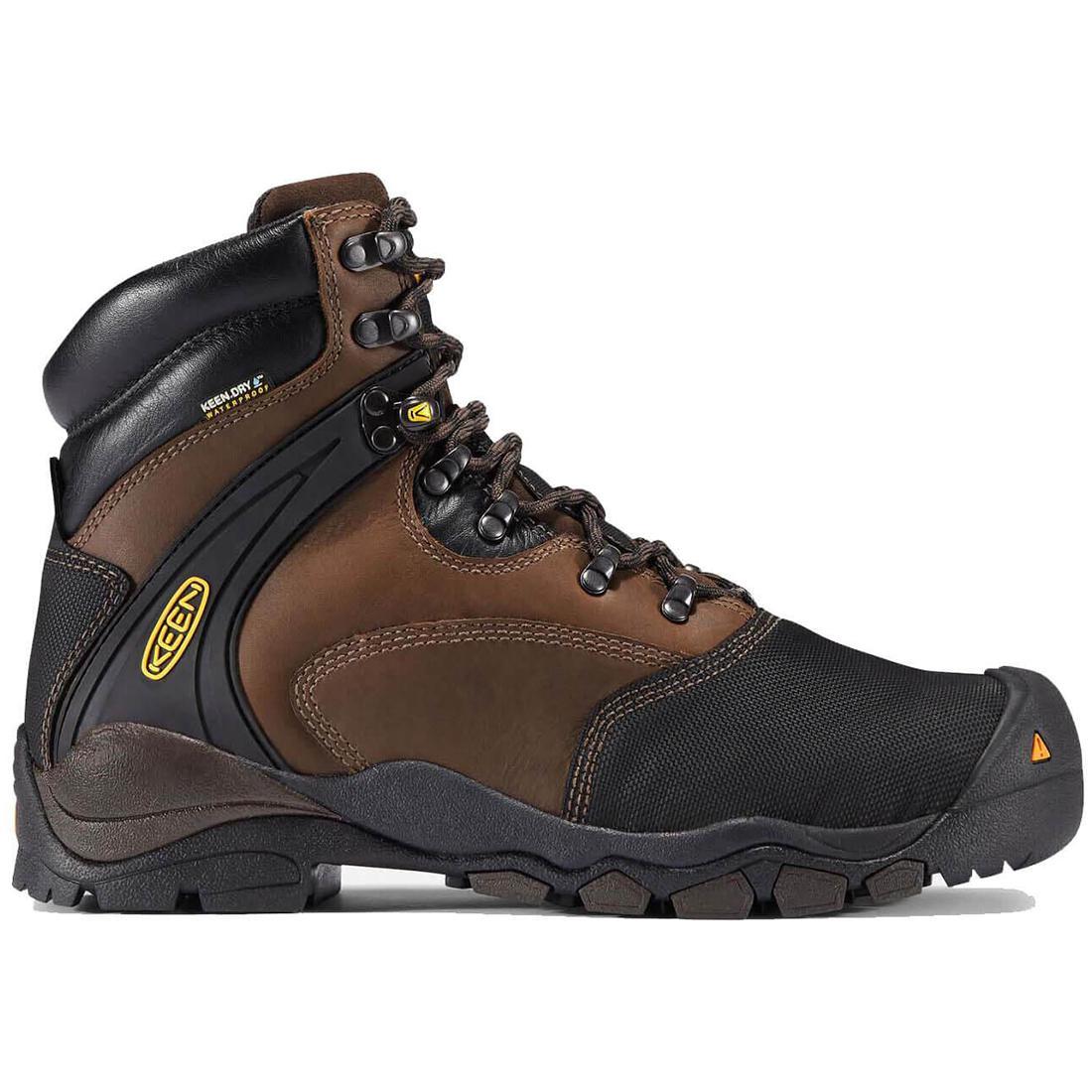 **Keen Louisville 6 Men's Steel Toe Metguard Work Boots - Durable Safety Footwear for Construction, Industrial & Heavy-Duty Work**
