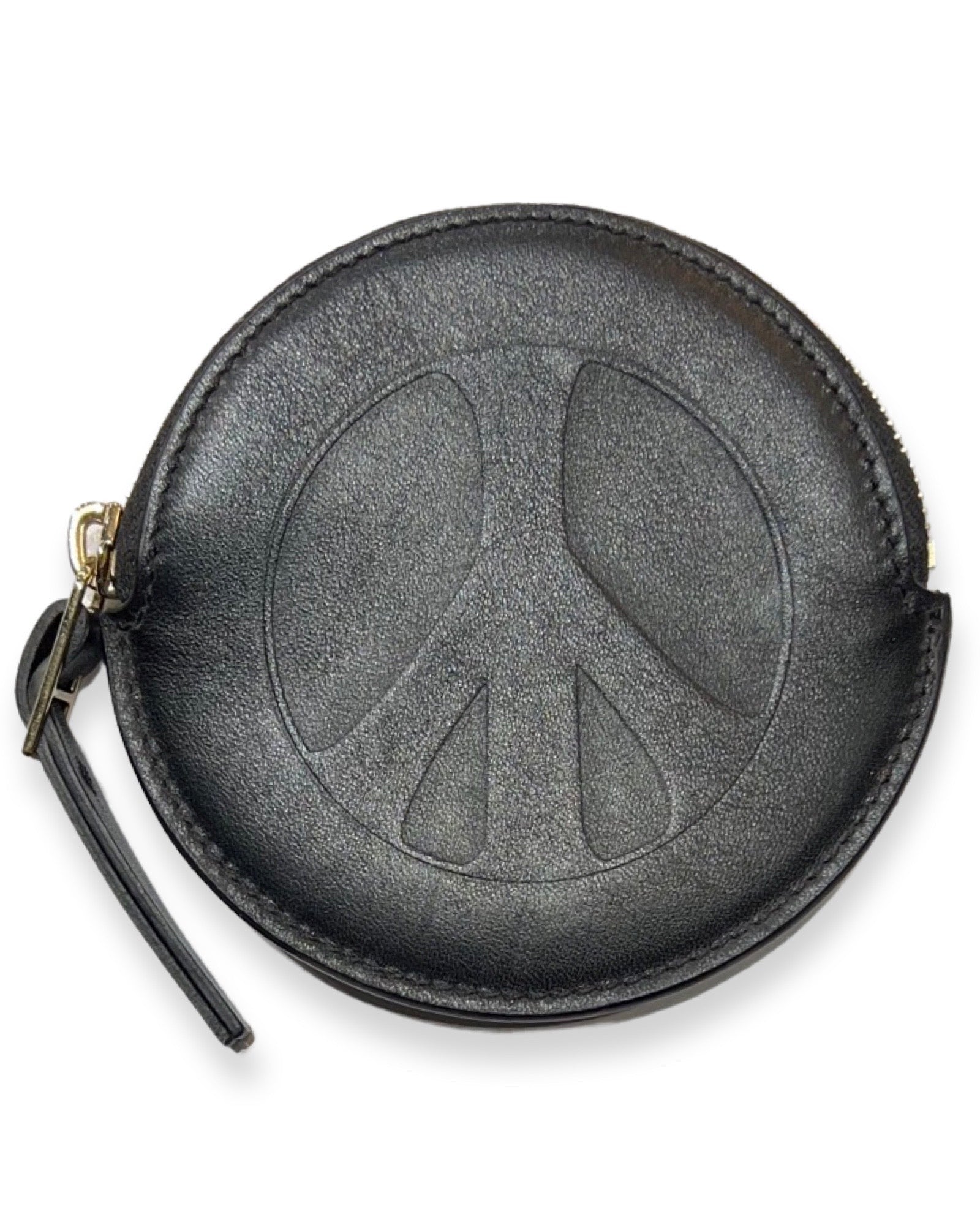 Paul Smith 'Peace' Circle Wallet in Black - Stylish & Compact RFID-Blocking Wallet for Men & Women - Perfect for Travel, Everyday Use & Gift Giving