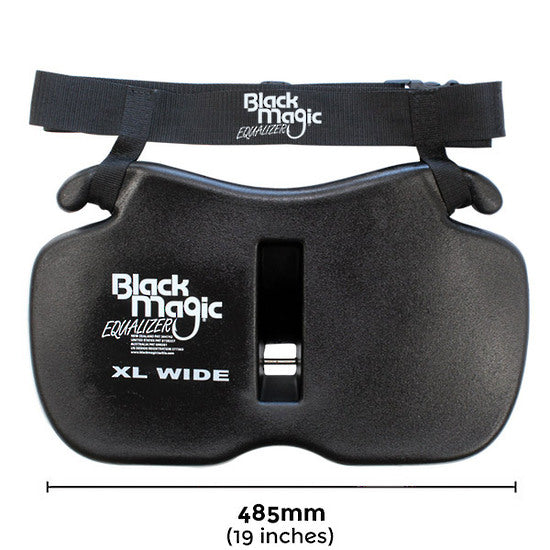 Black Magic Tackle XL Wide Gimbal Belt Plate - Heavy Duty Fishing Belt for Big Game Fishing, Tuna & Marlin - Perfect for Offshore & Deep Sea Anglers