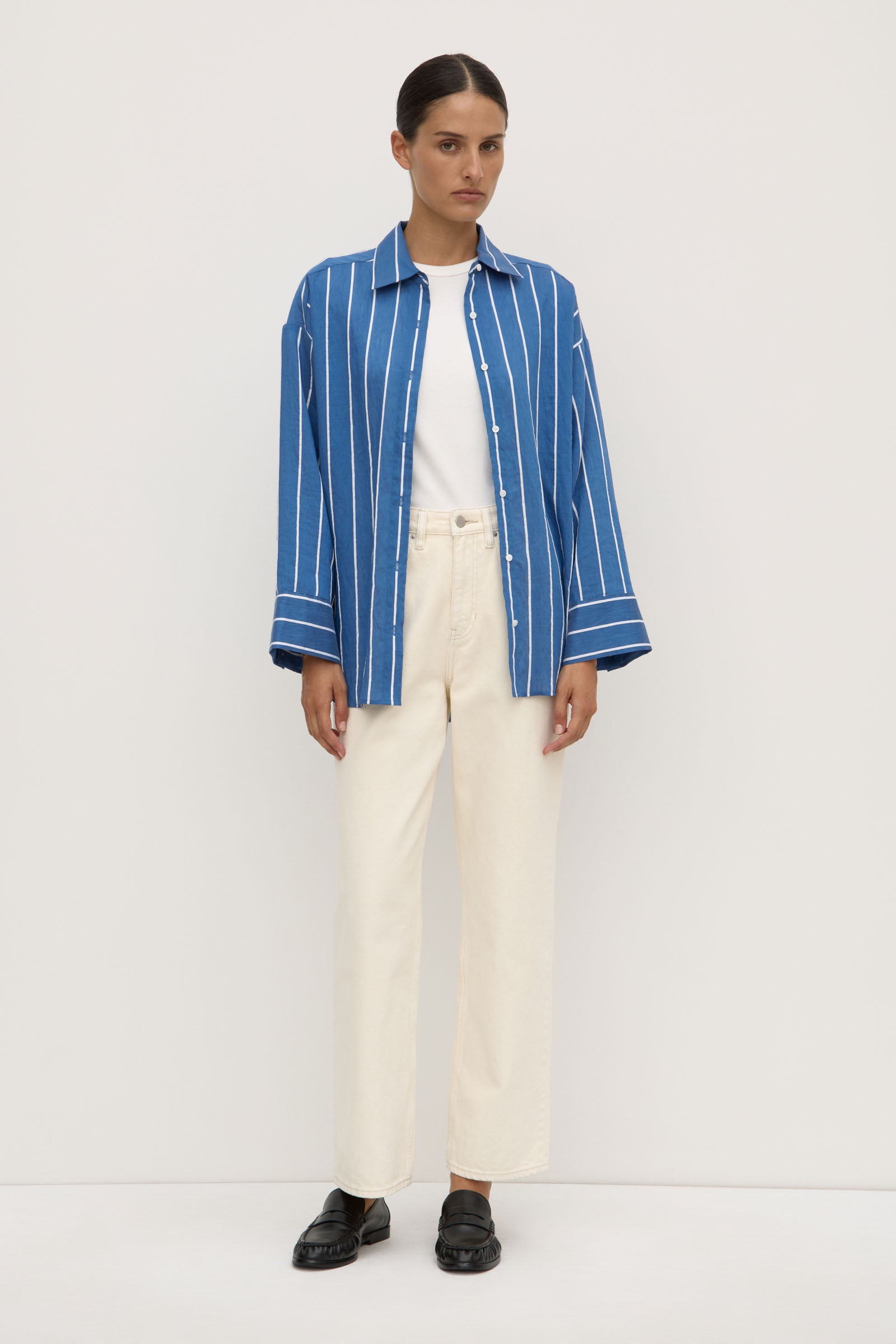 Stylish Ayla Striped Shirt for Women - Trendy Casual & Office Wear - Perfect for Everyday Outfits, Date Nights & Business Meetings