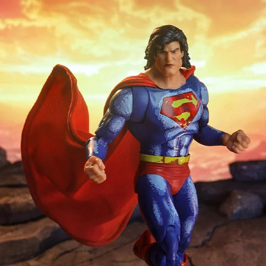 DC Multiverse Superman Justice League Task Force Action Figure - Collect to Build Darkseid | Superhero Toy for Display, Collection & Play | Perfect for Fans, Gifts & Comic Conventions