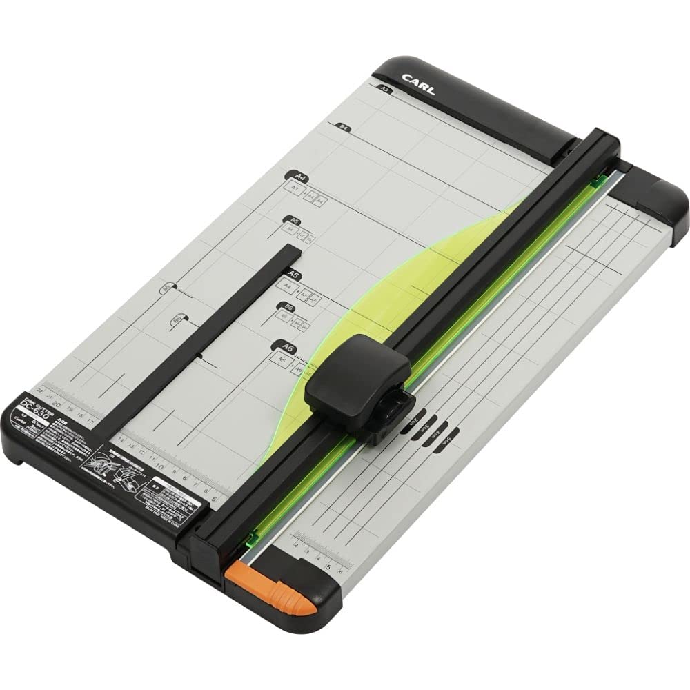 Carl DC-630 Professional A3 Paper Cutter - Heavy Duty 20 Sheet Capacity - Perfect for Office, School, and Crafting Projects