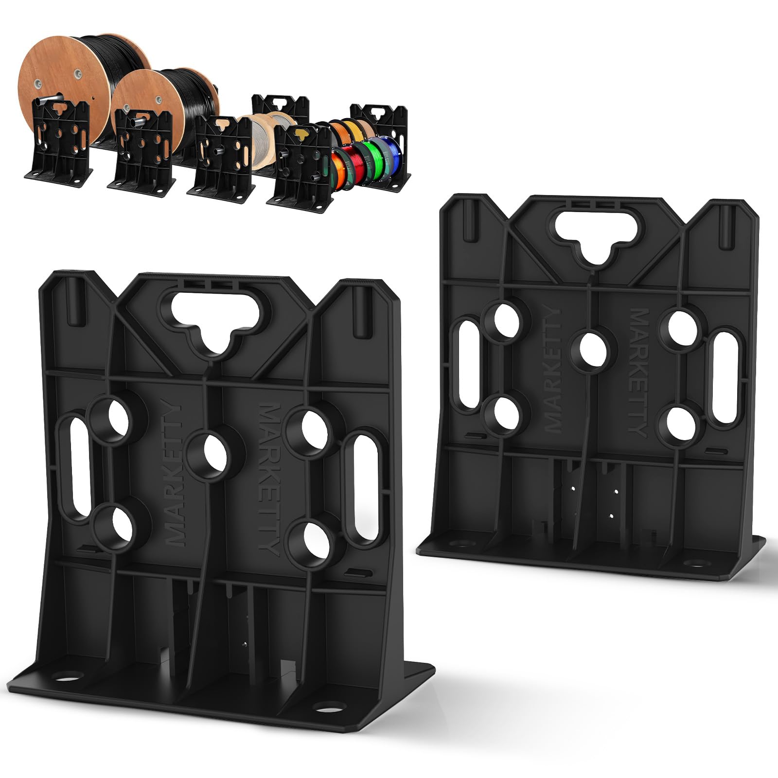 Heavy Duty Multi-Purpose Wire Dispenser & Cable Spool Rack - 34