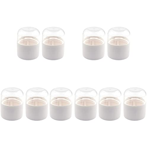 FRCOLOR 10 Pack Makeup Sponges with Travel Case - Beauty Blender Sponge Set for Foundation, Concealer & Powder Application - Perfect for Travel, Home & Professional Makeup Kits
