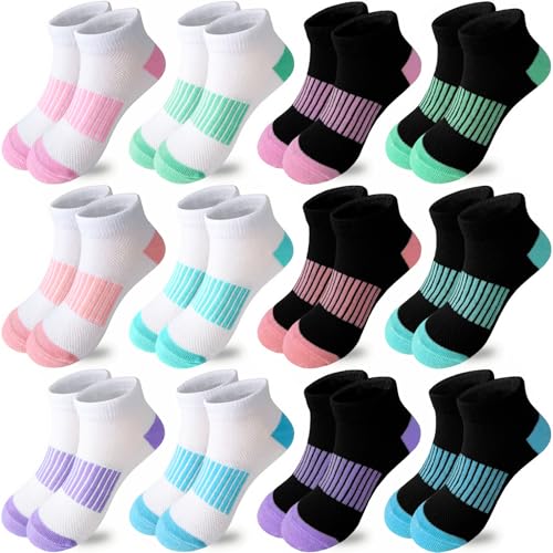 6 Pairs Black(6colors) + 6 Pairs White(6colors)