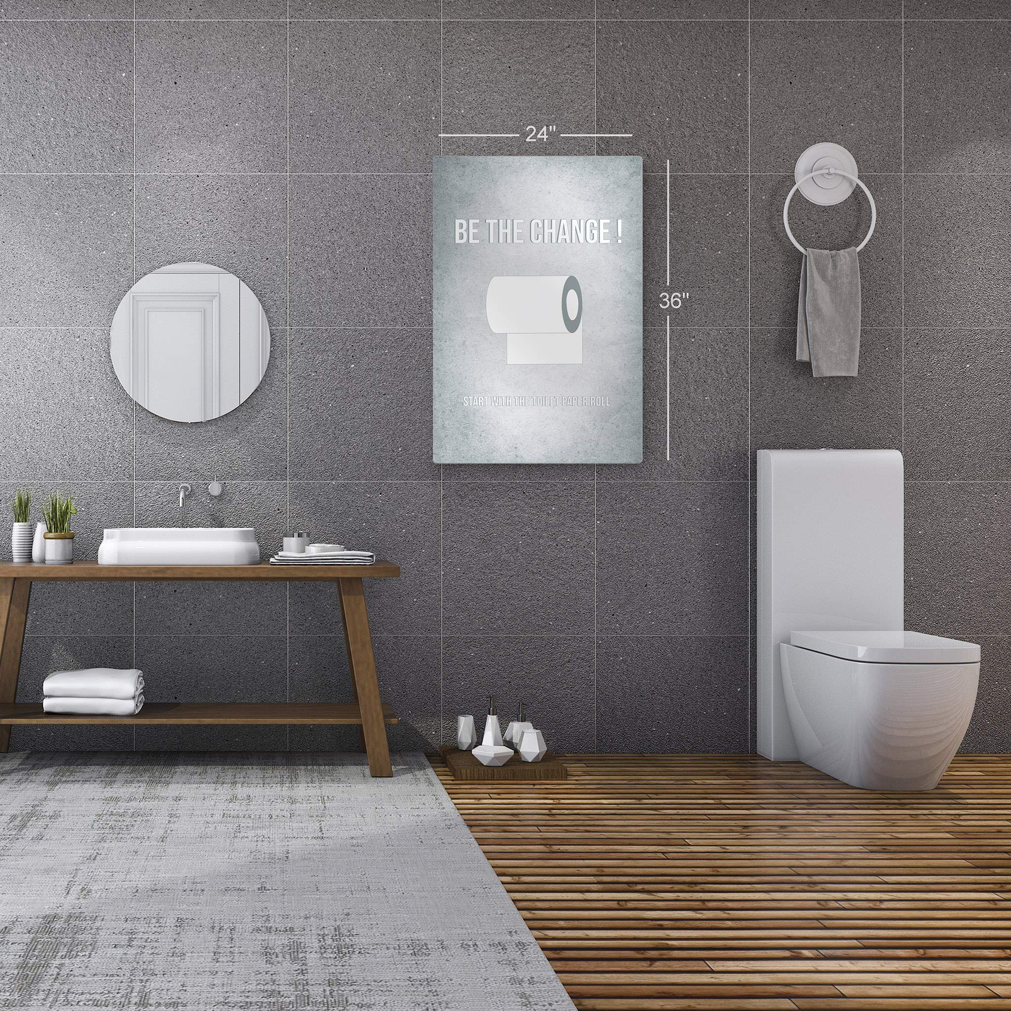 Be the Change Start with the Toilet Paper Roll