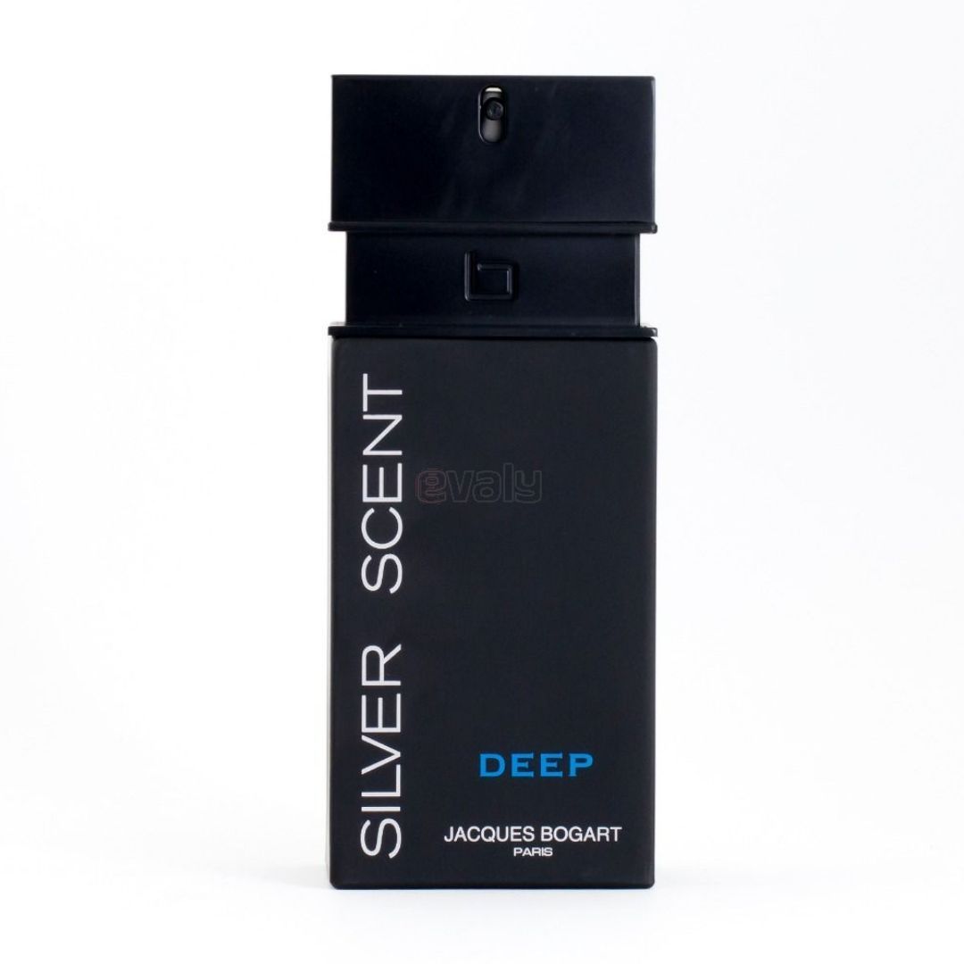 Jacques Bogart Silver Scent Deep Eau de Toilette for Men - Long Lasting Fresh Fragrance for Date Night & Special Occasions