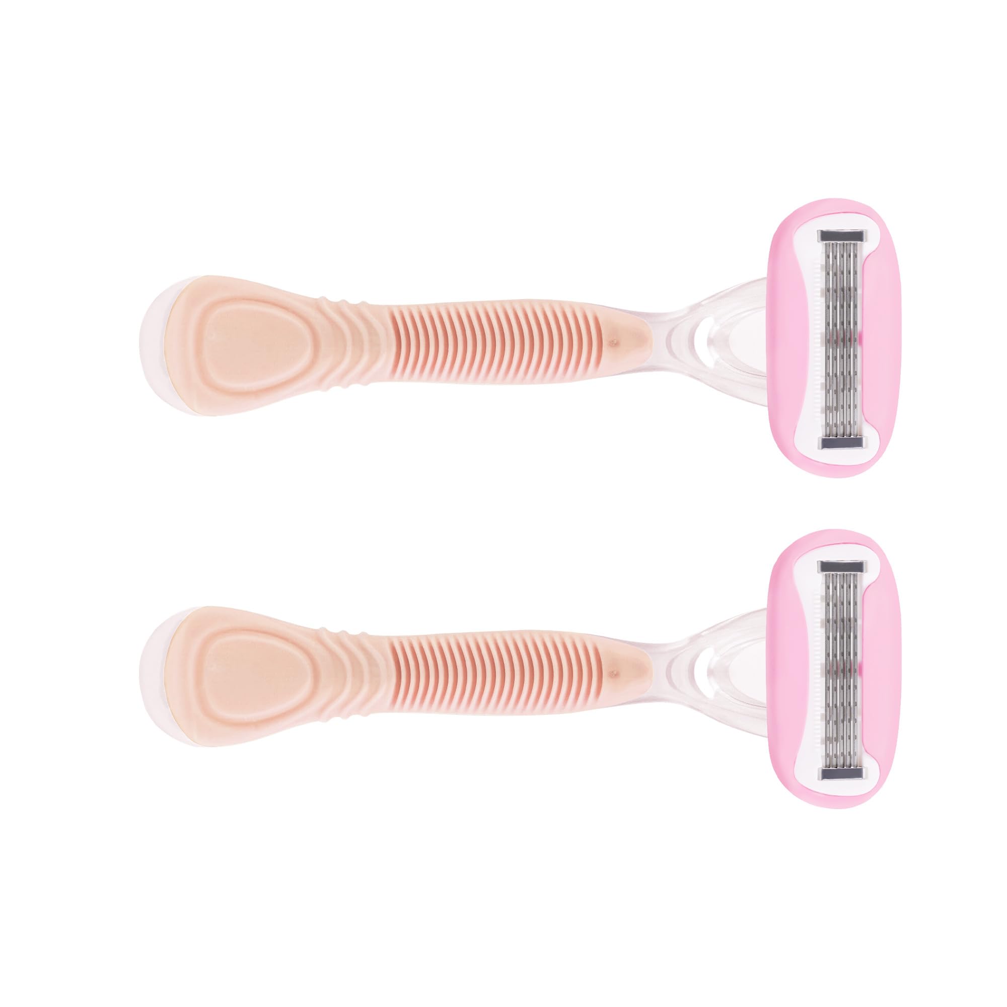 2 Extra Smooth Razors for Women - Dual Blade Shaving Razors for Silky Smooth Legs & Underarms - Perfect for Travel, Gym & Everyday Use