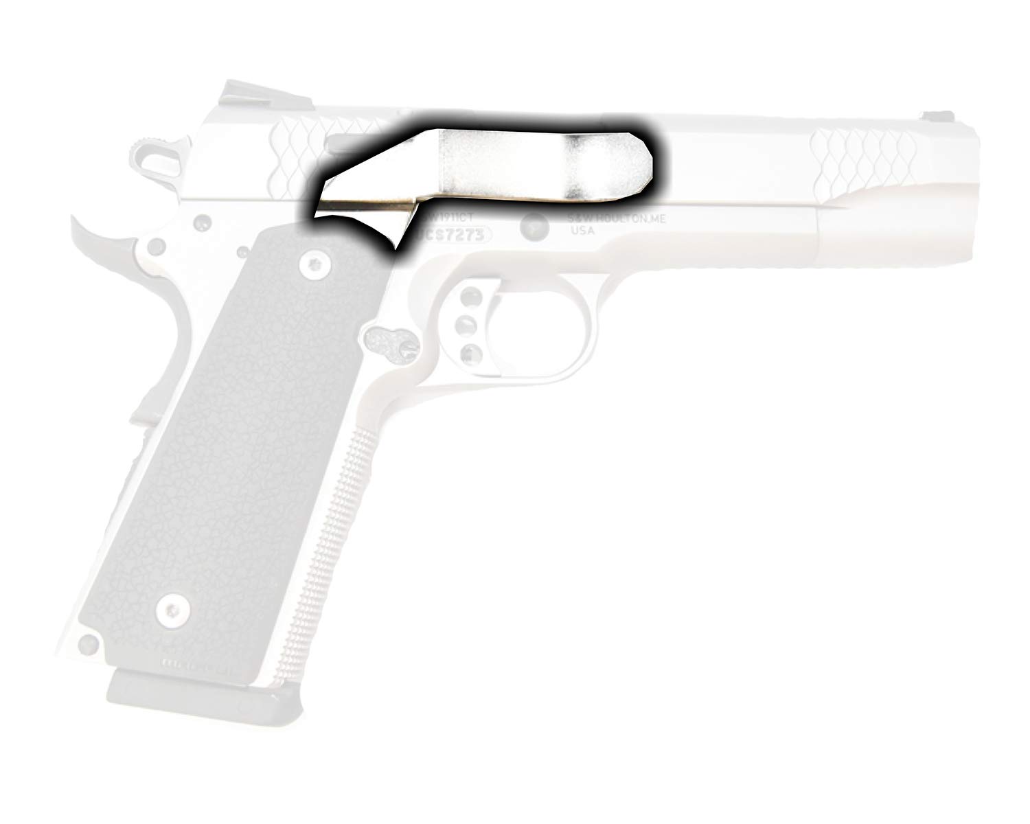 ClipDraw Gun Clip - Low Profile Slim Concealed Carry Holster | Easy Installation | Made in USA | Perfect for Everyday Carry & Concealed Weapon Protection