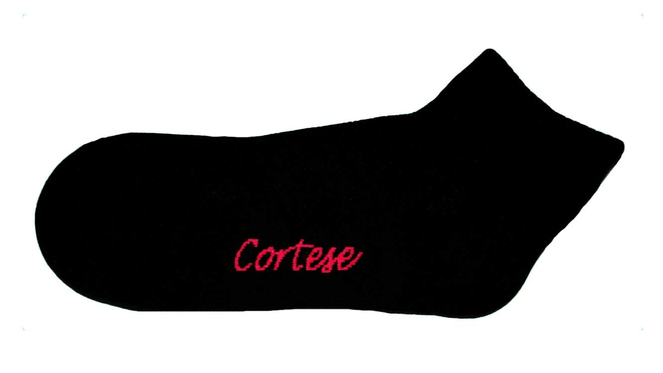 Men's Athletic Comfort Socks - Black Quarter Length Breathable Cushioned Sports Socks for Running, Gym & Everyday Wear
