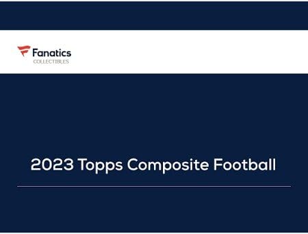 2023 NFL Composite Football Trading Cards - 60 Packs (10 Cards Each) - Premium Collectible Sports Cards for Trading, Gifts & Fantasy Football Leagues