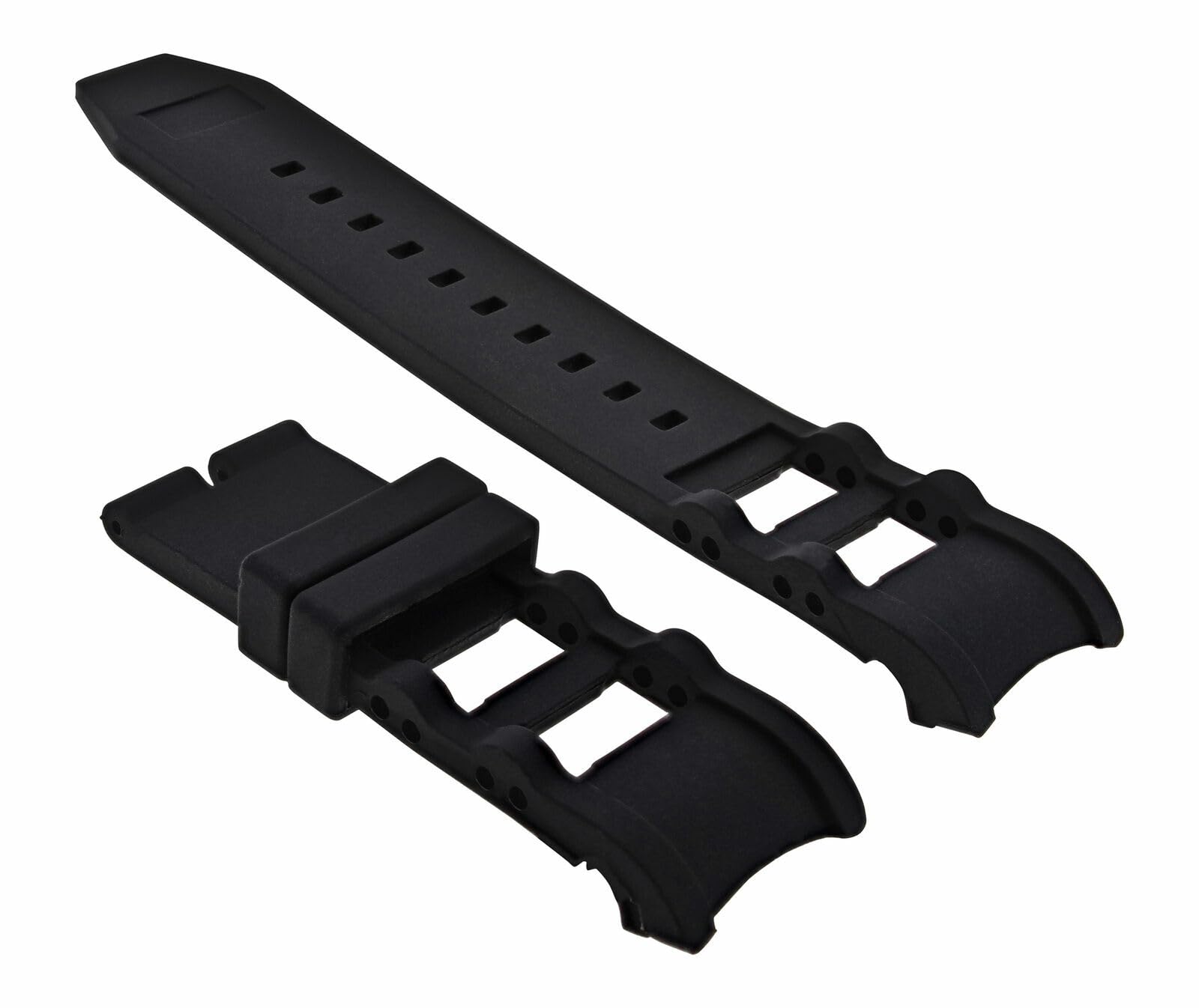 26mm Rubber Watch Band Replacement for Invicta Signature Russia Diver 1199 1798 1799 4342 - Durable Silicone Strap for Swimming, Diving & Outdoor Activities