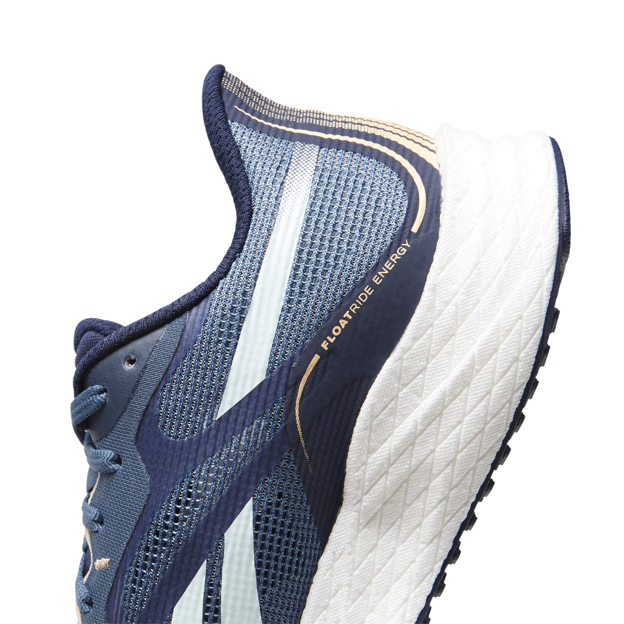 Reebok Women's Floatride Energy 3.0 Running Shoes - Lightweight Cushioned Sneakers for Jogging & Gym Workouts, Brave Blue/Vector Navy/Aura Orange, Size 7 US - Perfect for Road Running, Training & Fitness Activities