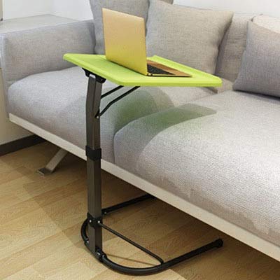 **Adjustable Laptop Desk for Bed & Sofa - Portable Folding Notebook Computer Table with Lift Function, Mobile Bedside Workstation (Color: HH370500GE) - Perfect for Home Office, Studying, and Relaxing in Bed**