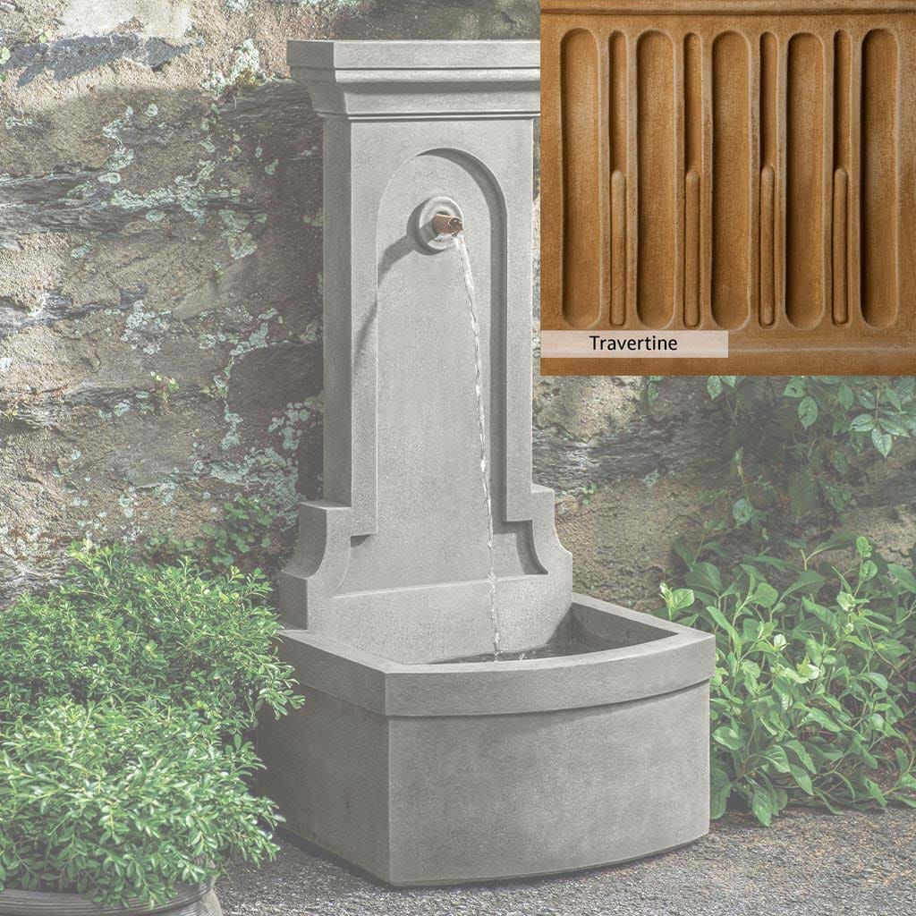 Campania International Loggia Fountain - Outdoor Garden Water Feature for Patio, Yard & Landscaping | Classic Italian Design