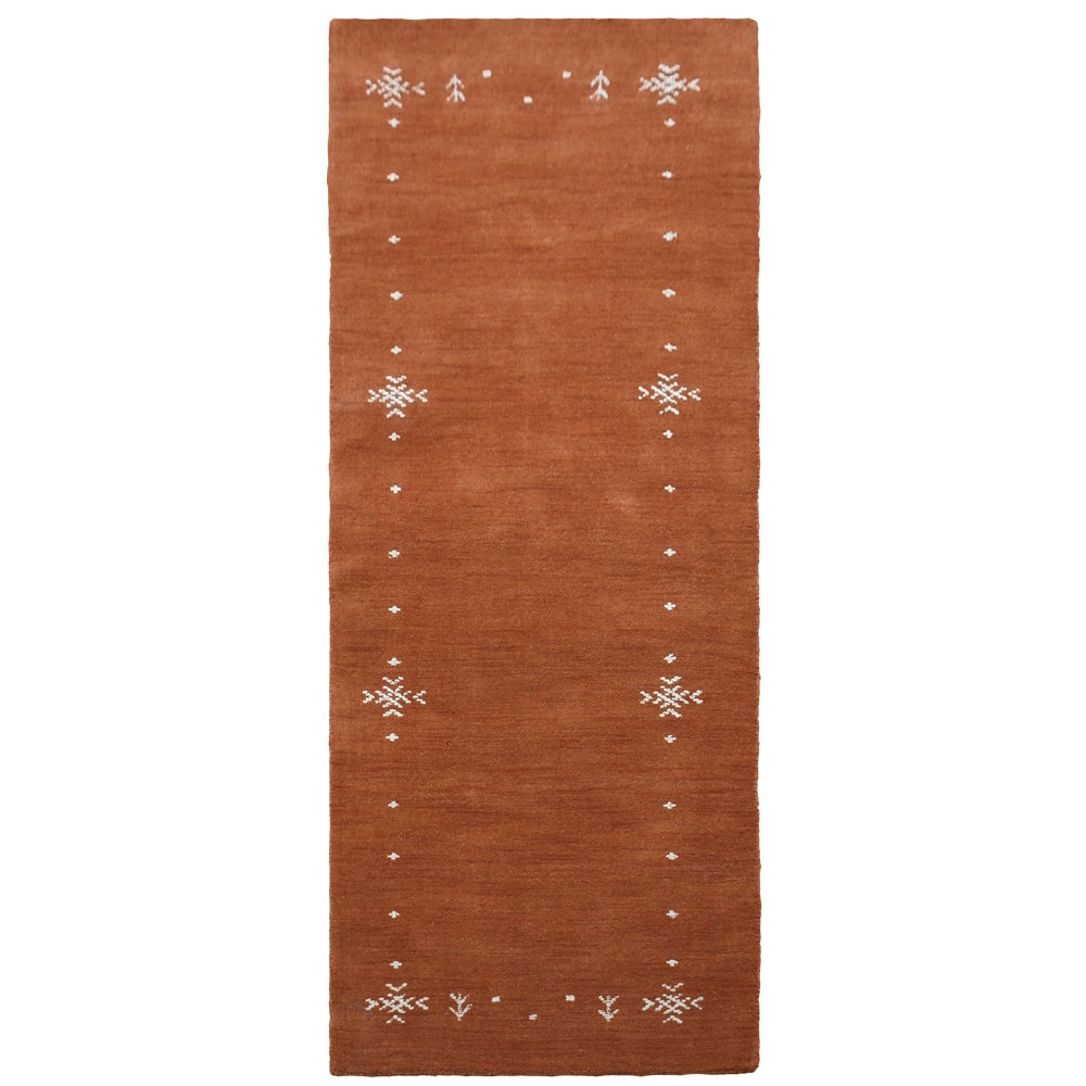 Brasilia Lori Knotted Rug - Handmade Bohemian Style Area Rug for Living Room, Bedroom, or Boho Decor