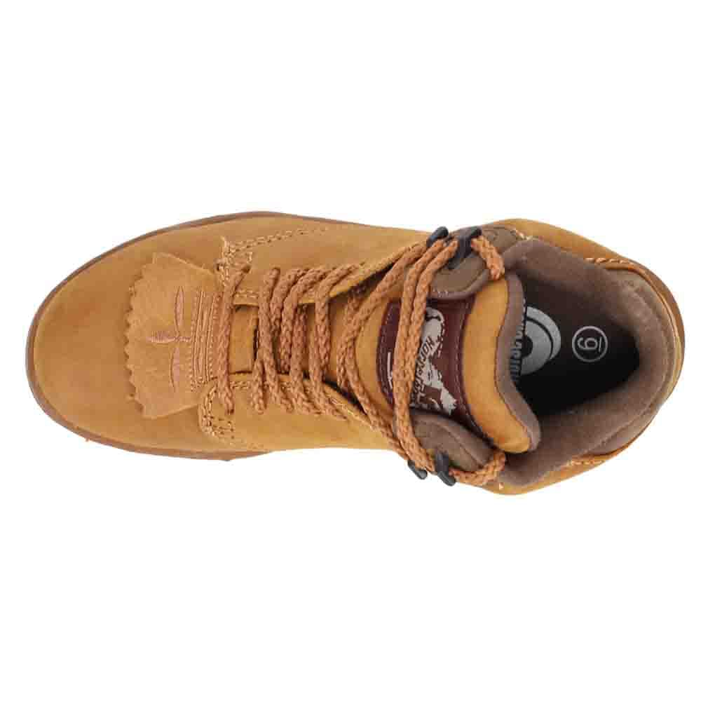 ROPER Women's Horseshoe Kiltie Round Toe Hiking & Casual Ankle Boots - Brown Leather Outdoor Walking Shoes for Hiking, Camping & Everyday Wear