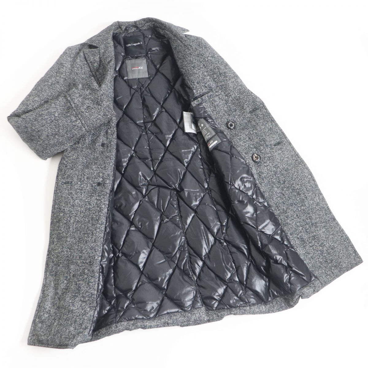 Duvetica Tweed Down Coat for Women - Lightweight Warm Winter Jacket with Hood, Waterproof & Windproof - Perfect for Skiing, Snowboarding & Cold Weather Outdoors