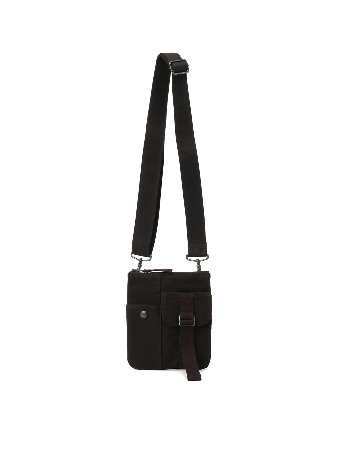 Military Mini Pochette in Gabardine Fabric - Stylish and Durable Small Crossbody Bag for Women | Perfect for Travel, Work, and Everyday Use