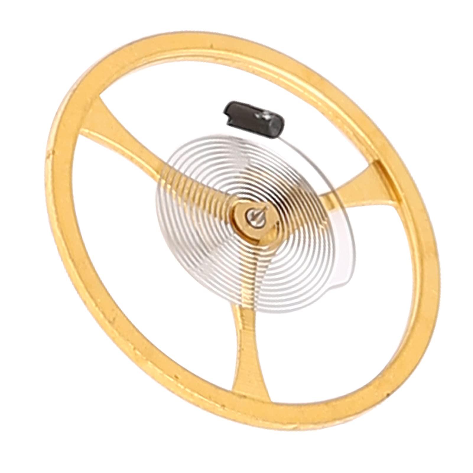 Professional T16 Alloy Watch Balance Wheel for Watchmakers & Repairers - Precision Watch Movement Accessories with Plastic Storage Case | Ideal for Watch Repair, Maintenance & Horology Enthusiasts