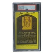 Joe Sewell Autographed 4x6 Cleveland Indians Hall of Fame Plaque Card - PSA/DNA Certified #85026248 - Perfect for Baseball Memorabilia Collectors & Sports Fans Display
