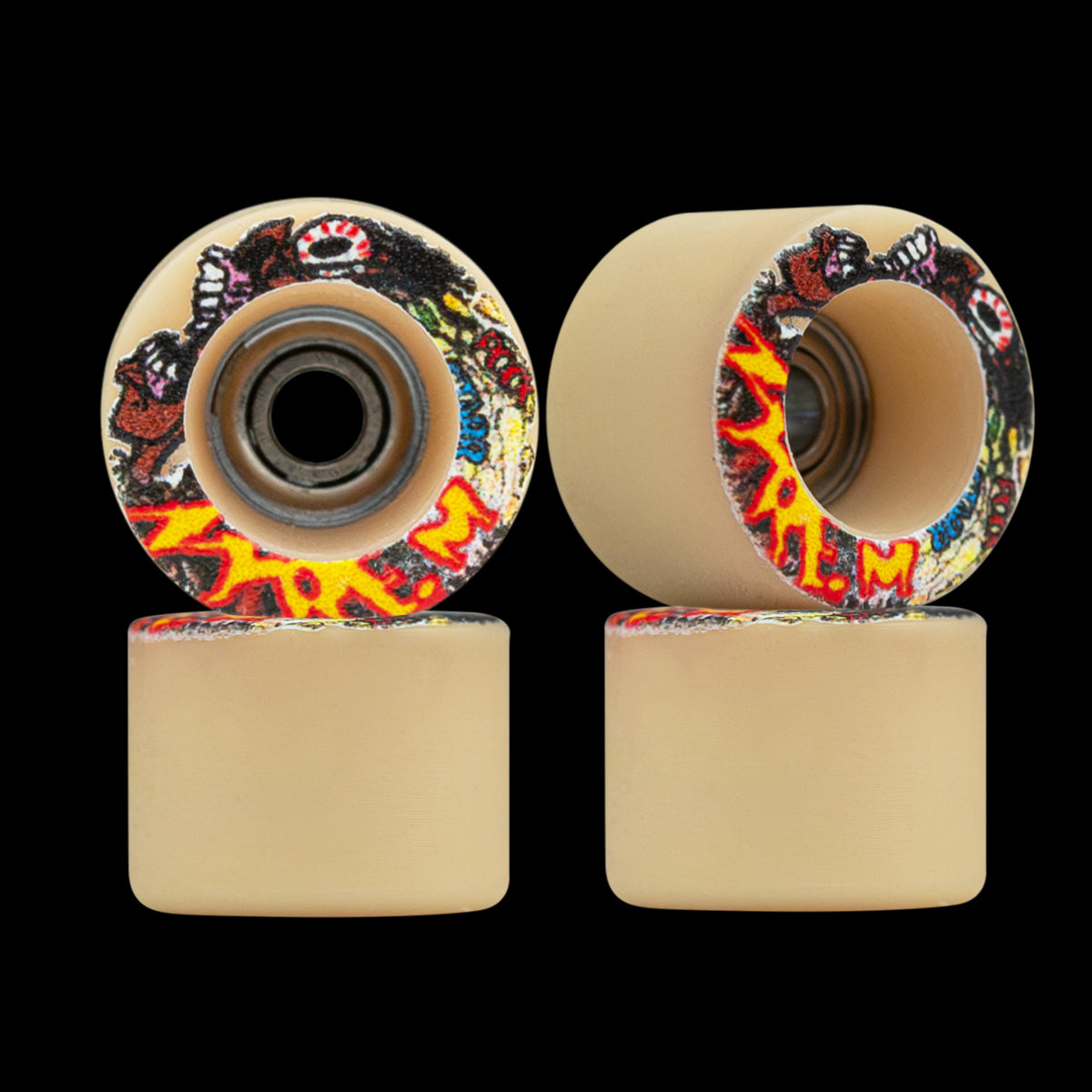 Piro Fingerboard Wheels - Pock Pros - High Performance Mini Skateboard Wheels for Fingerboarding & Tech Deck Tricks - Perfect for Indoor Practice, Skate Park Stunts & Freestyle Competitions