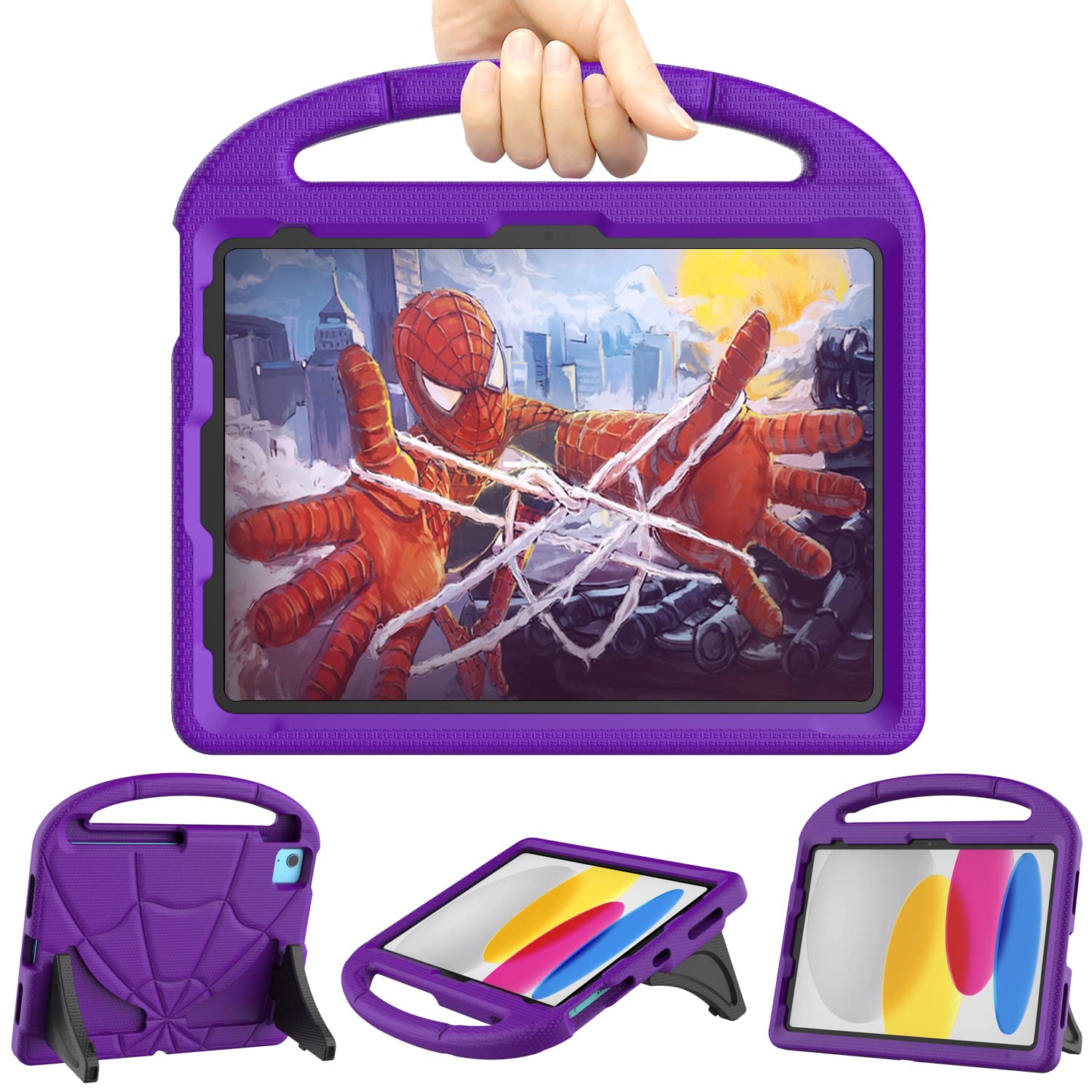 Lainergie Kids Shockproof iPad Case with Handle Stand for iPad 11th Gen (2025) / 10th Gen 10.9