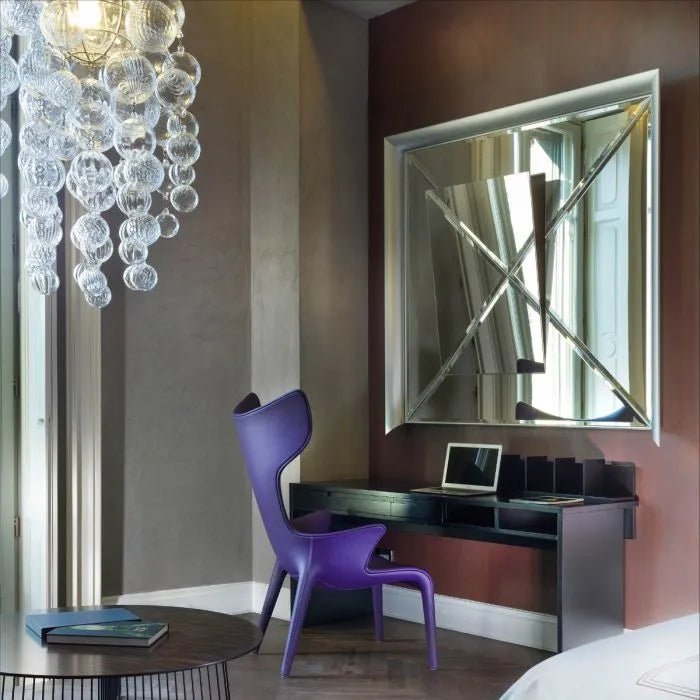 Driade Osmond Mirror - Modern Wall Mirror for Living Room, Bedroom & Bathroom - Elegant Home Decor & Stylish Interior Design Accent