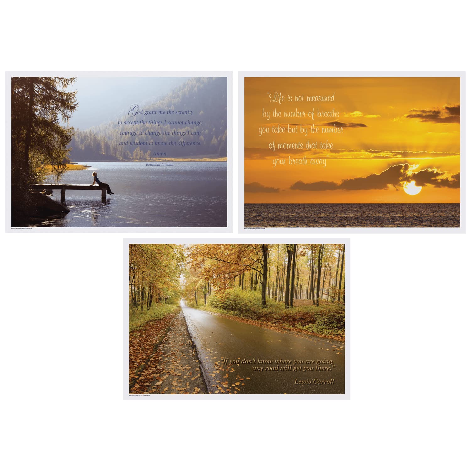 Hoffmaster 702086 Inspirational Printed Placemats - 10